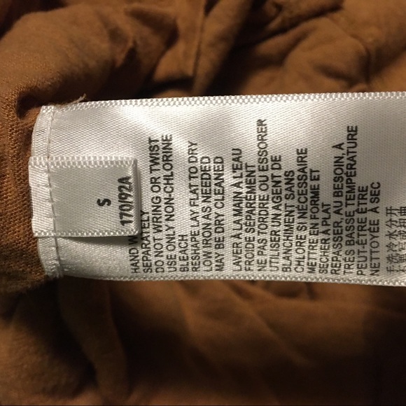 Anthropologie Malaga Tank Top Tunic Ochre Eyelet - Picture 7 of 7